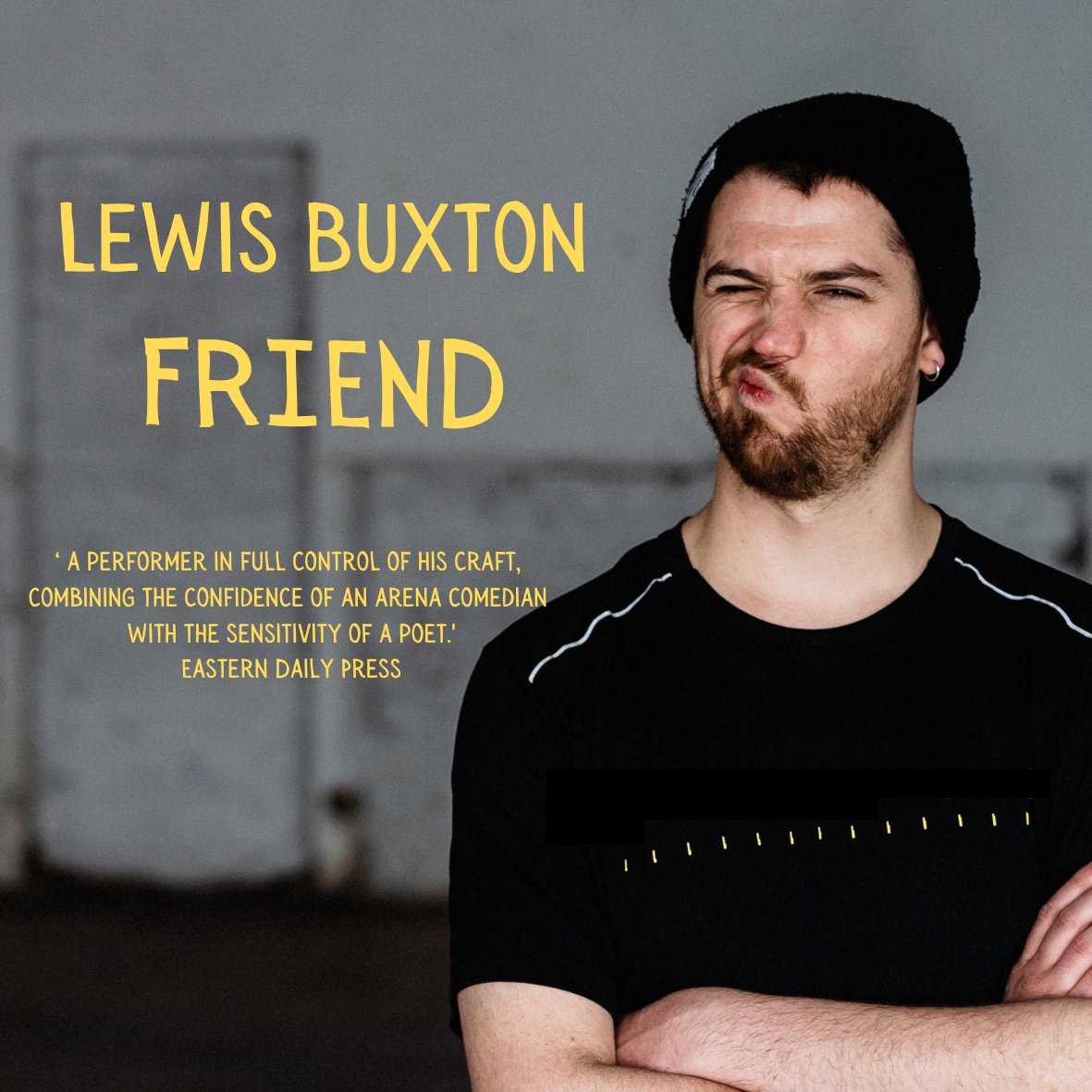 York! Newcastle! Edinburgh! Our lovely director @LewisBuxton93 is on tour in your cities next week. Go and see his marvellous new show FRIEND! lewisbuxton.com/events