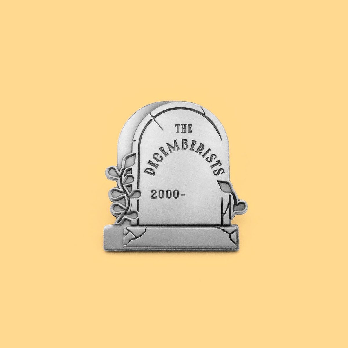 “Burial Ground” pins for @thedecemberists. 🪦