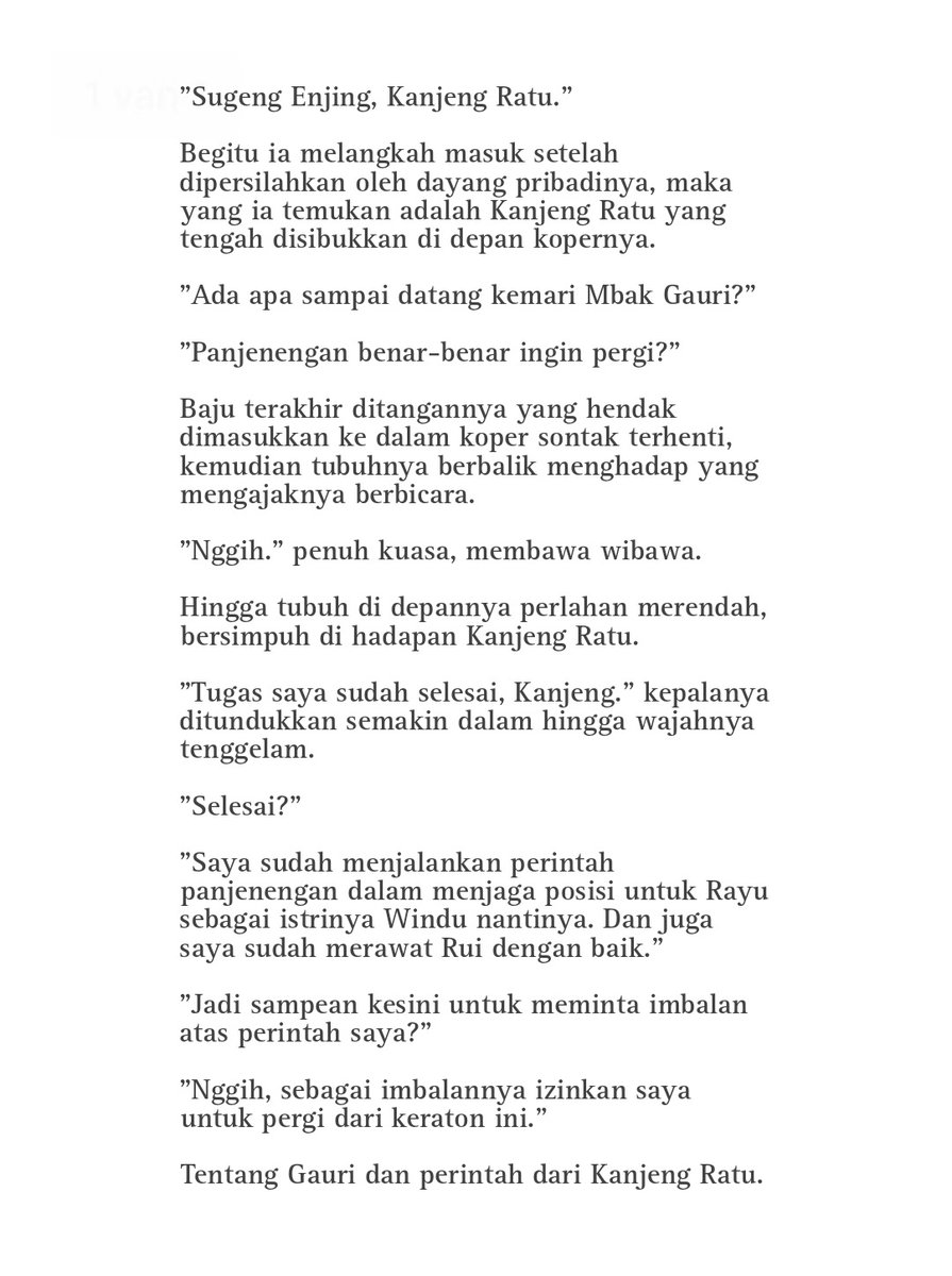 Cstrawbe's tweet photo. 450. Gauri dan Kanjeng Ratu https://t.co/9KaxXkK46l