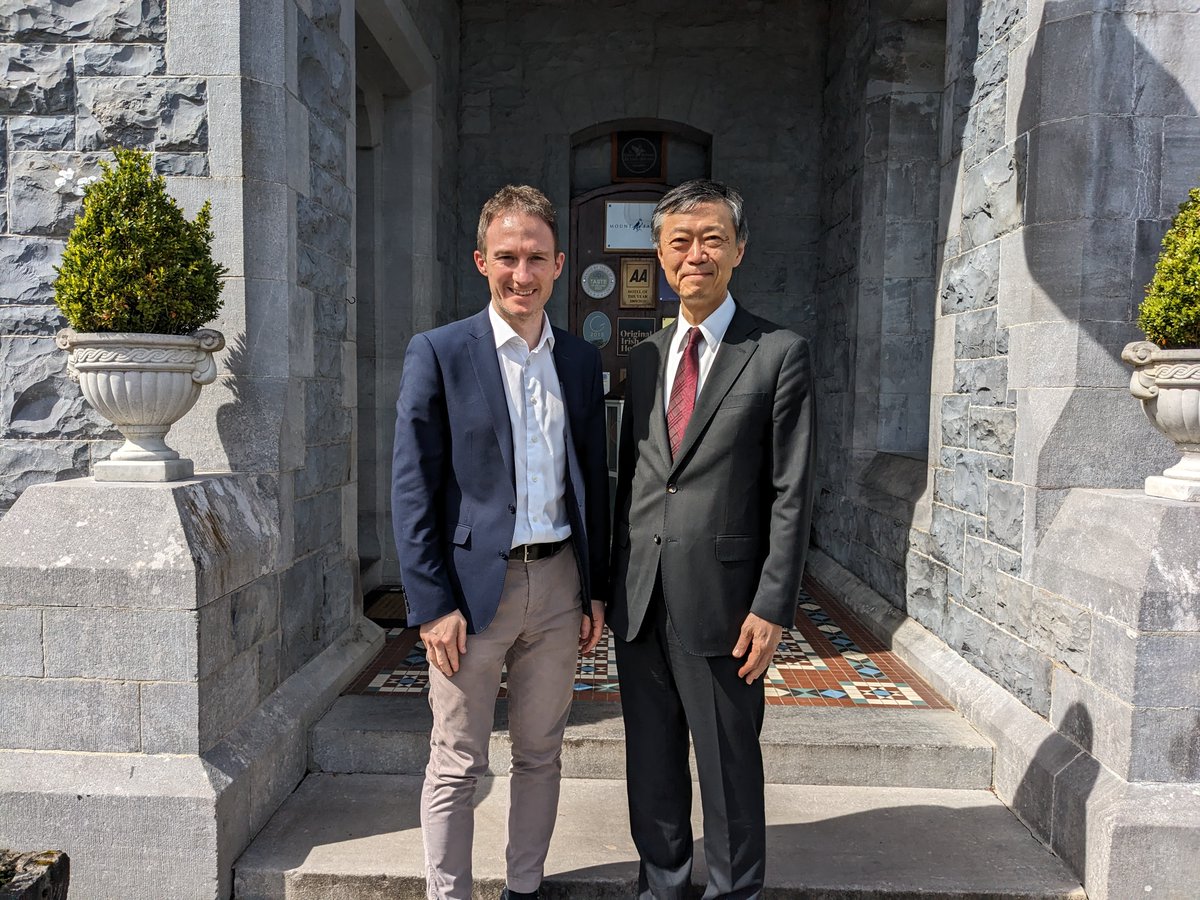 Ambassador Maruyama met Councillor Michael Loftus, Cathaoirleach, Mr Peter Duggan, Financial Officer, @MayoCoCo, @daracalleary, Mr Michael Ring TD, and @Alan_Dillon. He discussed with them how to strengthen relations between Japan and Ireland in various areas, including business,…