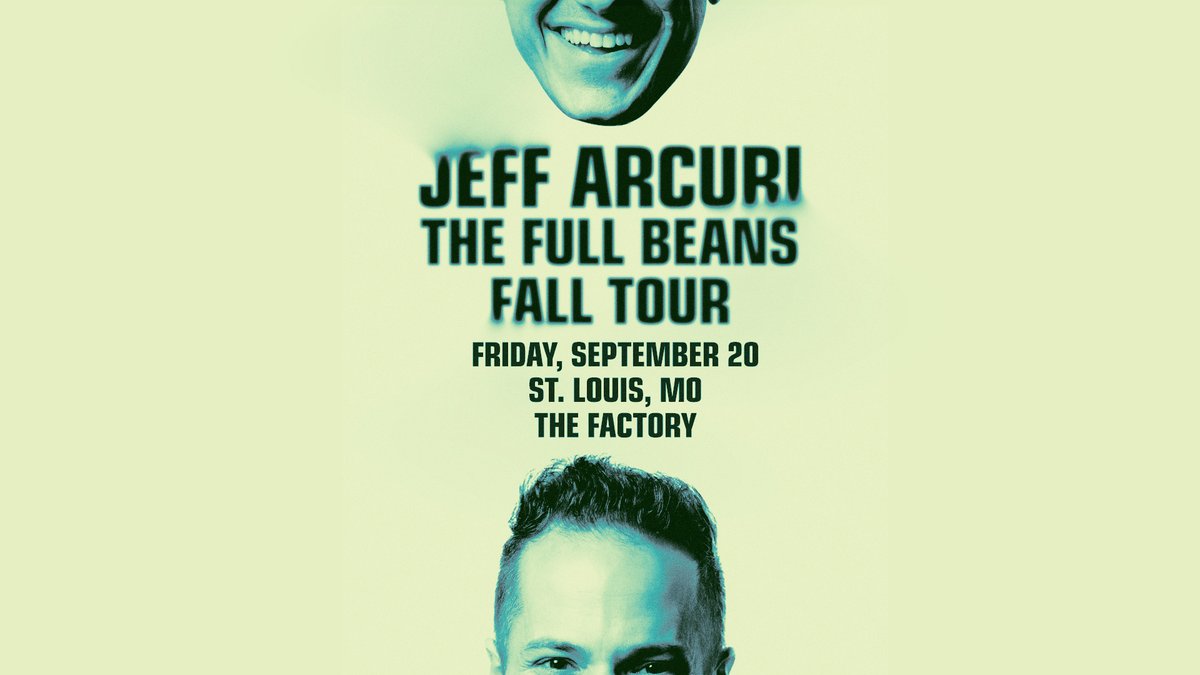 🤣 𝙅𝙐𝙎𝙏 𝘼𝙉𝙉𝙊𝙐𝙉𝘾𝙀𝘿 | The hilarious crowd-worker, Jeff Arcuri is coming to #TheFactorySTL on Friday, September 20th!
 
🚨 PRESALE SIGNUP | fctry.live/ArcuriPresale
 
🎟️ Tickets On Sale Fri (2.26) | fctry.live/Arcuri