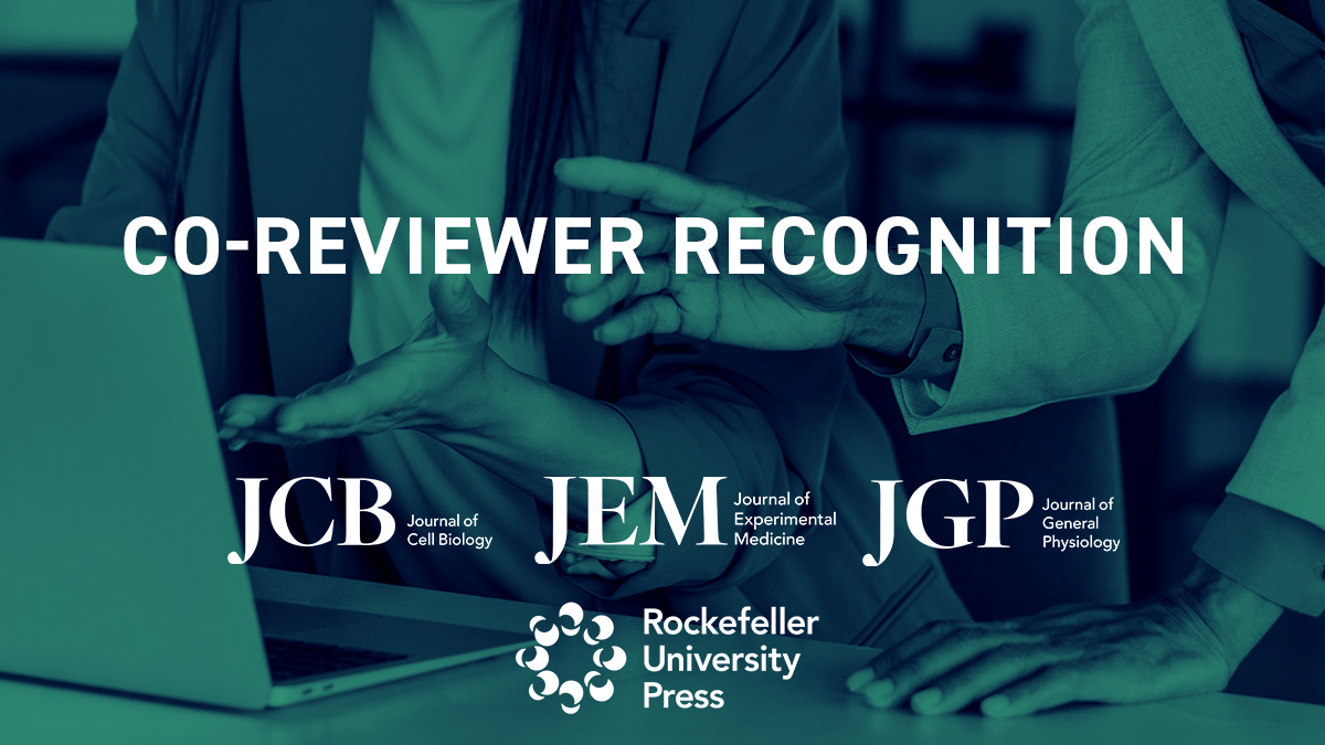 Behind every thorough #PeerReview is a collaborative effort. @RockUPress journals encourage co-reviewing manuscripts w/ trainees (#gradstudents & #postdocs) and recognize the invaluable contributions of co-reviewers. Learn more about our initiative: hubs.la/Q02qzgHy0
