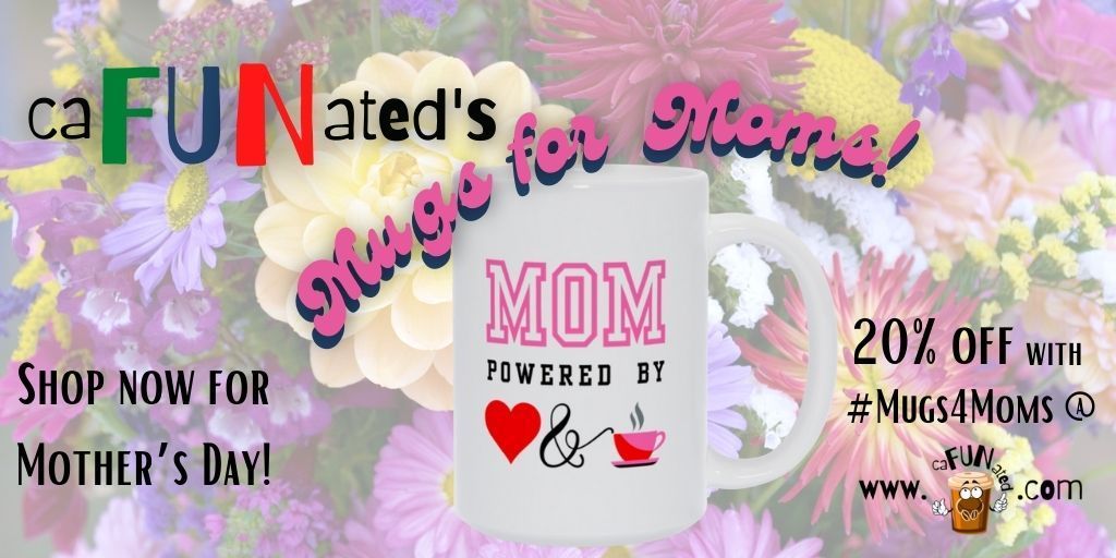 Don't mean to alarm you, but... #MothersDay? Yeah, it's still coming, only faster than before. Don't panic! We've got you covered with #Mug4Moms. Then you can be her favorite! 🥰 cafunated.com 

#GiftsforMoms #mothersdaygift #giftideas #coffeecups #onsale #FavoriteChild