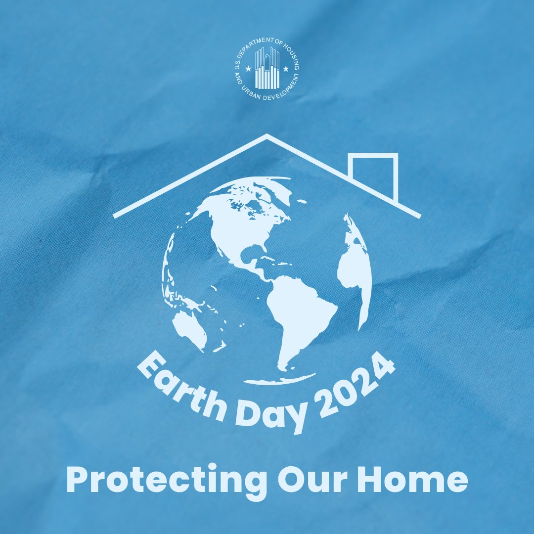 From helping communities recover from disasters to equitably preparing our nation’s housing for a changing climate, HUD is committed to building a more resilient future that benefits both the people we serve and the planet we call home. #EarthDay