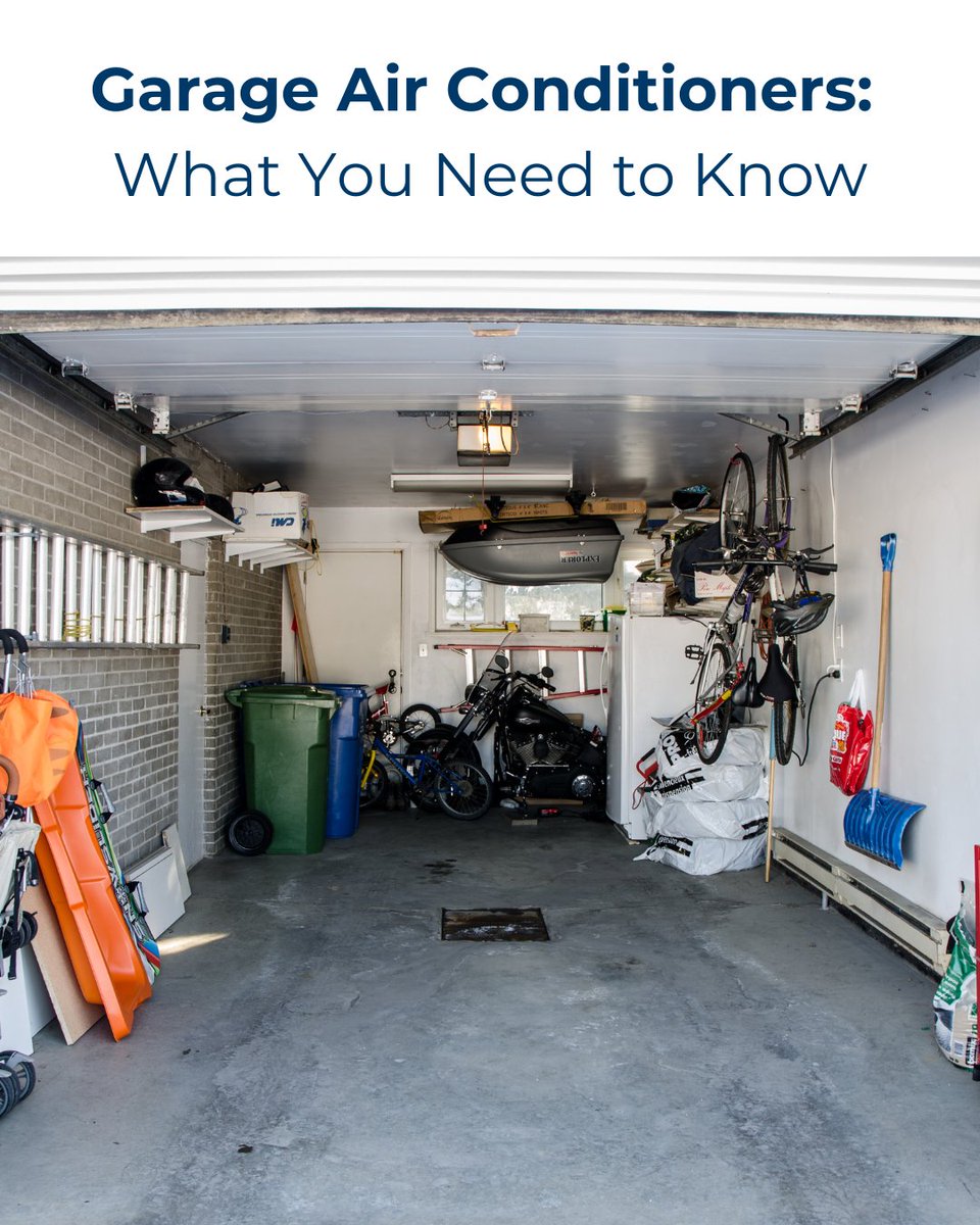 TotalHomeSupply's tweet image. Turn your garage into a cool, comfortable space! Insulate doors and  windows, add a window AC or mini split, and consider a dehumidifier for a  complete cooling solution. 

Get more tips in this guide: blog.totalhomesupply.com/garage-air-con… 

#GarageCooling #HomeImprovement #AirConditioningTips