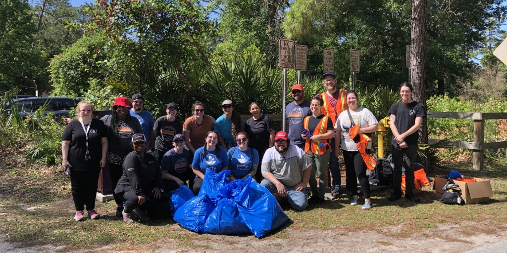 Join hands with us this #EarthDay! Show off your unique methods for standing up for Mother Earth. Check out our recent triumph over invasive flora and litter at the Spring Hammock Preserve in Florida - we're pushing for a greener, more sustainable world each day! 💚🌍