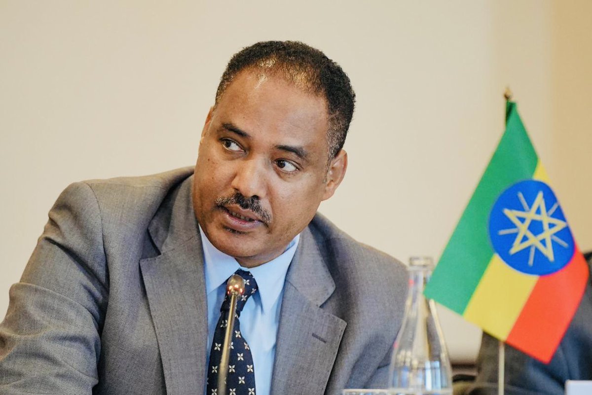 MMoach's tweet photo. Participating in the 2nd BRICS Sherpas/ Sous -Sherpas meeting on partner country model in Moscow. I reiterated Ethiopia’s commitment to BRICS vision and discharge our responsibilities  to promote meaningful  and productive partnership for inclusive and sustainable development . https://t.co/gTAgf17vT7