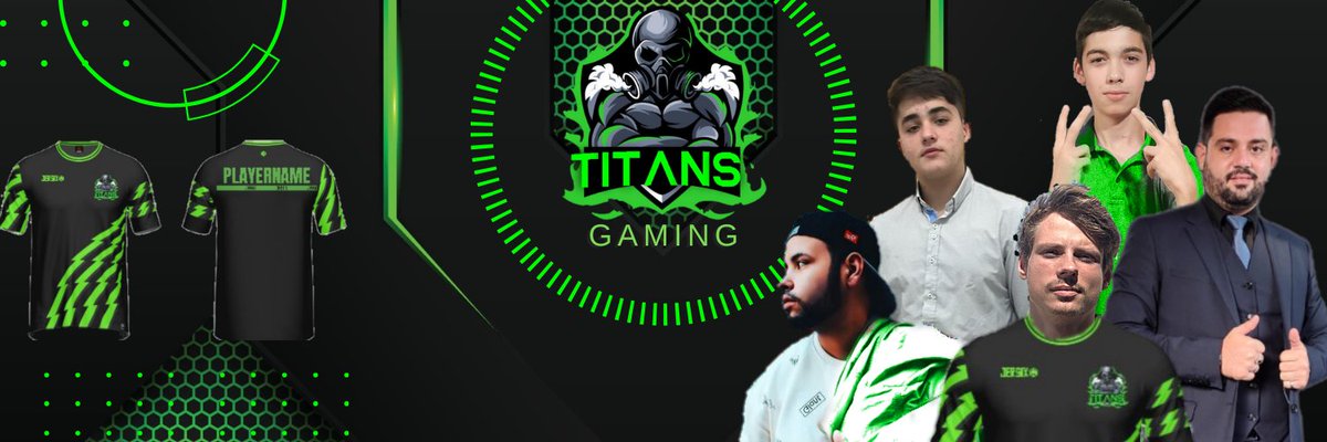 titansgmaing's tweet photo. 🟢 ACTUALIZACIÓN 🟢

✅ NUEVA PORTADA PARA LAS REDES SOCIALES ✅

✅ NUEVO DISEÑO DE CAMISETAS ✅

#titansgaming #gaming #esports 
#competitive #eschool https://t.co/PsCnIjhYxN