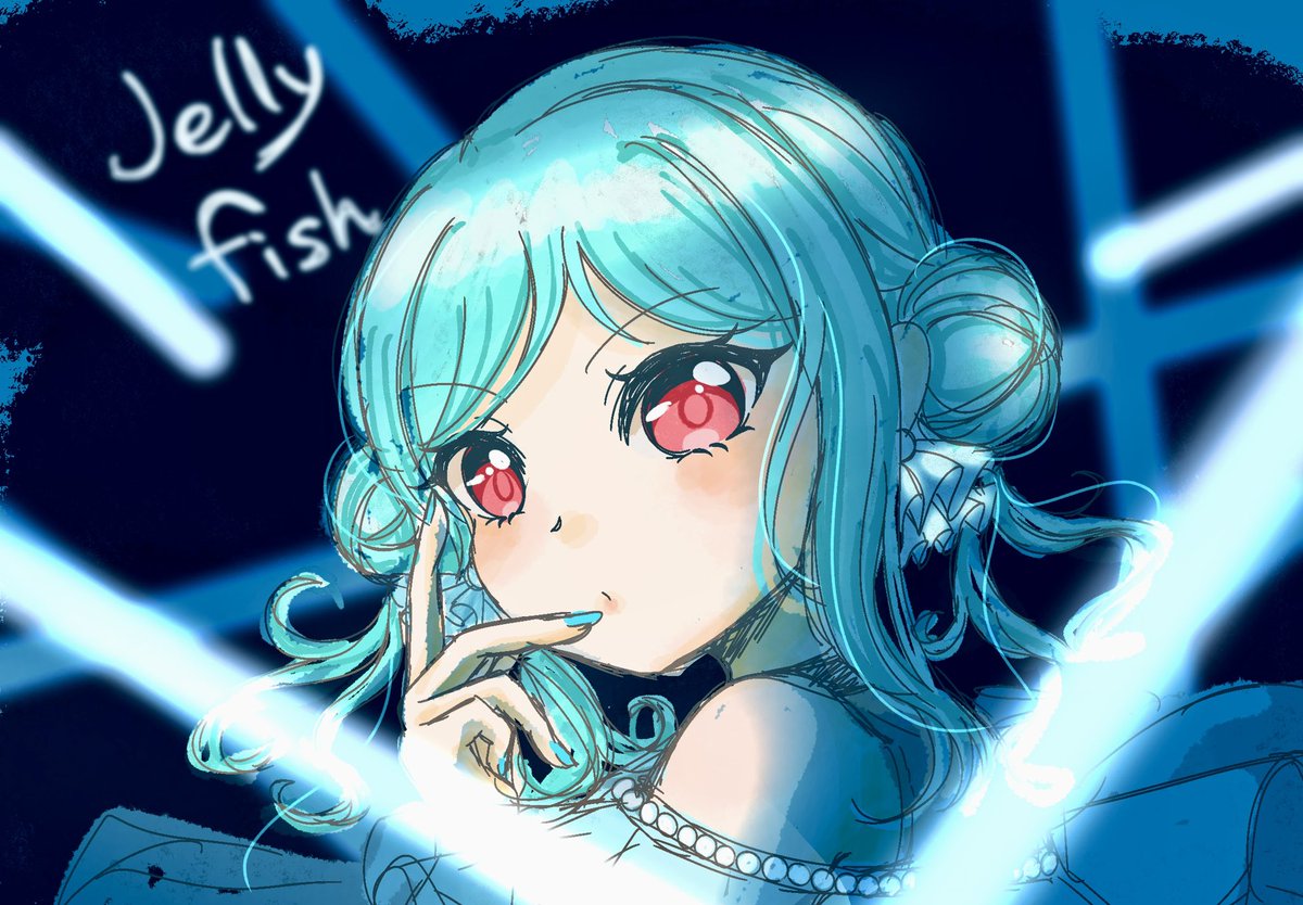 waoyu_'s tweet image. お団子クラゲヘアでJellyfishな冬毬ちゃんが見たかったので描きました🪼

#Liella応援