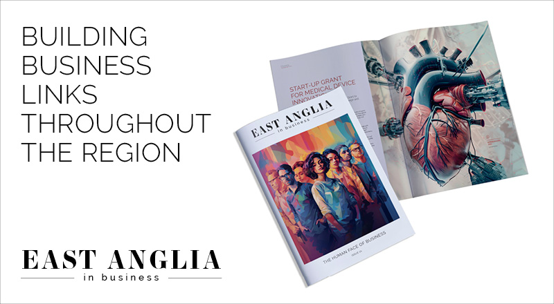 ISSUE 21 OUT NOW

Catch up on the biggest business news from across #EastAnglia in the latest issue of East Anglia in Business.

Read Issue 21 here 👉eastangliainbusiness.co.uk/issues/