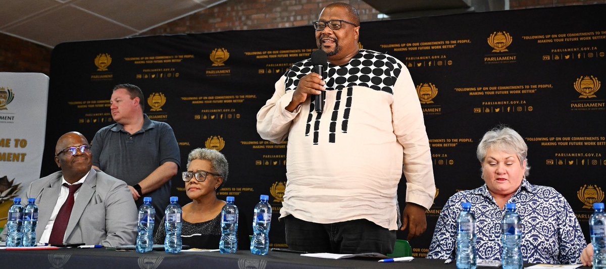 The Ad Hoc Committee on the General Intelligence Laws Amendment Bill last week conducted the Northern Cape leg of the public hearings at the Recreation Hall in Galeshewe in Kimberley, where the committee welcomed approximately 204 members of the public. #GILAB…