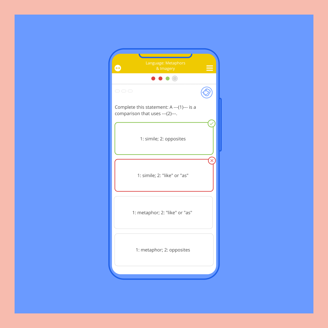 Tassomai's tweet photo. Mai is our AI-powered tutor, providing hints and explanations but never giving away the actual answer!

Students can choose from pre-prepared prompts or even ask their own questions, like asking what a particular word in the question means.

https://t.co/HF4LxoO1Iy https://t.co/eezv4YLP2N