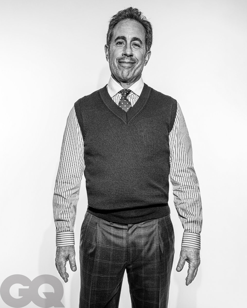 Jerry Seinfeld is about to turn 70. What’s his advice? “Get good at something. That’s it. Everything else is bullshit.” 🔗: gq.mn/xPiaW1h