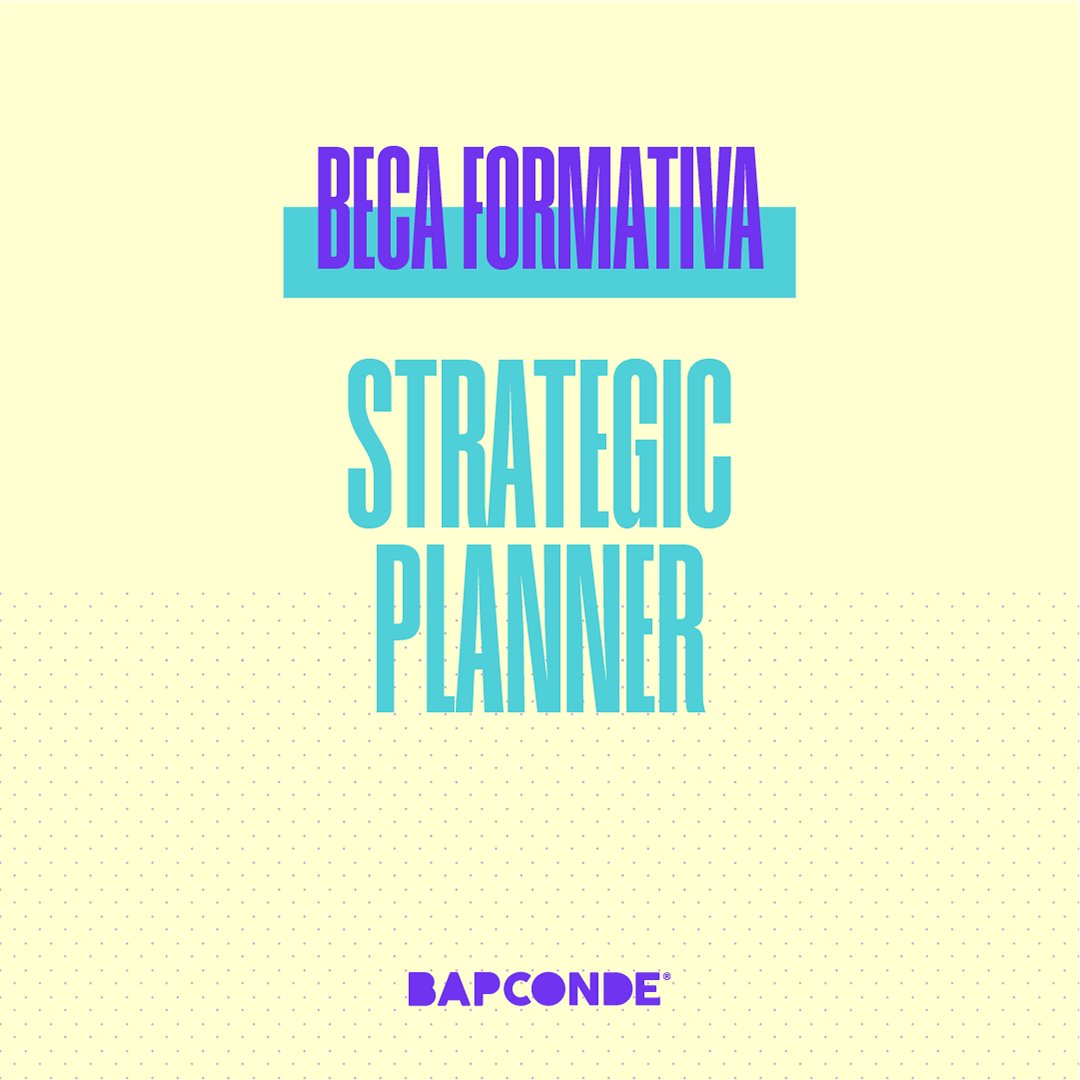 Estamos buscando planner estratégico para incorporar a nuestro equipo 😎💪
Si estás comenzando tu vida laboral, tienes ganas de aprender y de formar parte del mundo de la publicidad y marcas, esta puede ser tu gran oportunidad

Envíanos tu cv a 👉 comunicacion@bapconde.com