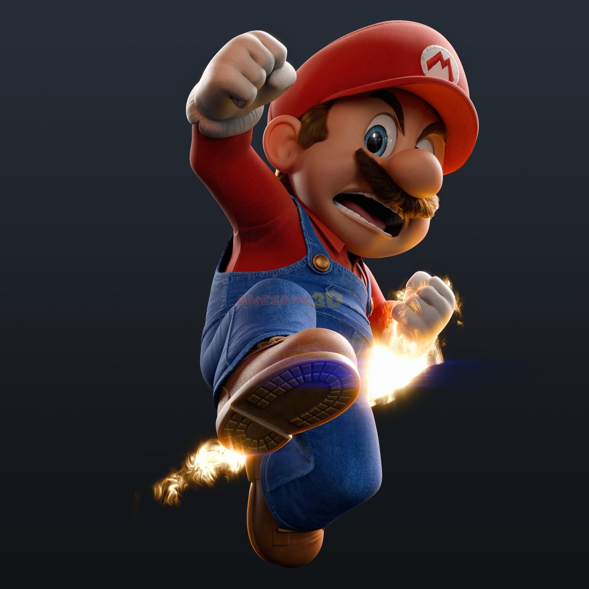 If the Super Smash Bros. Movie was real:
#b3d #mario