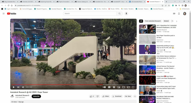 Unleashing Innovation: Autodesk Researchers at AU 2023 autode.sk/3JtBIdT