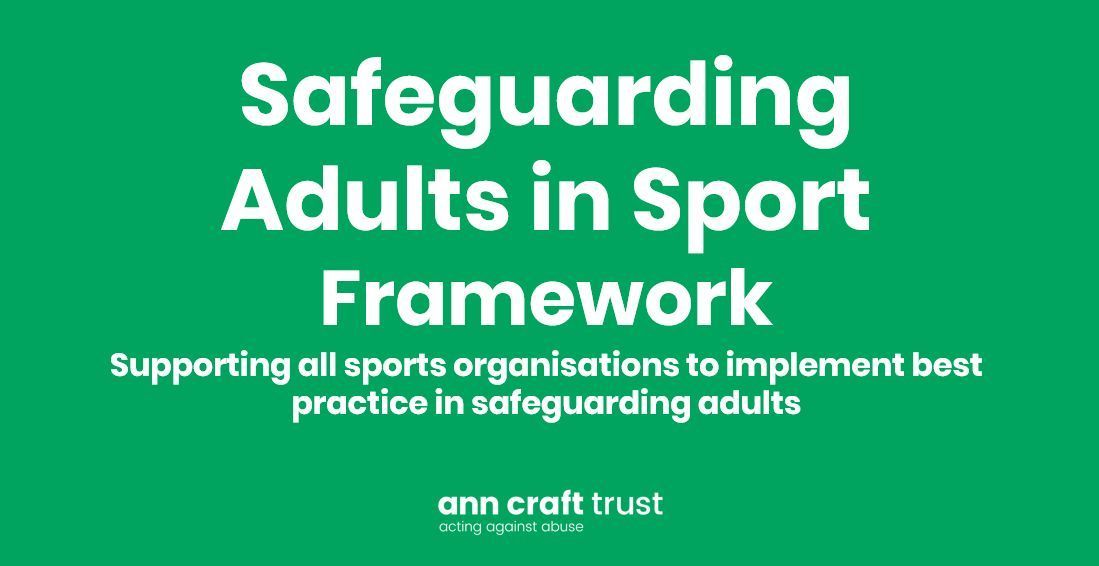 Tuesday 7 May - Free online information session for APs & NGBs funded by @uk_sport and @Sport_England. We'll discuss your responsibilities for completing the Safeguarding Adults in Sport Framework, and help make the process as straightforward as possible: buff.ly/3J62VDl