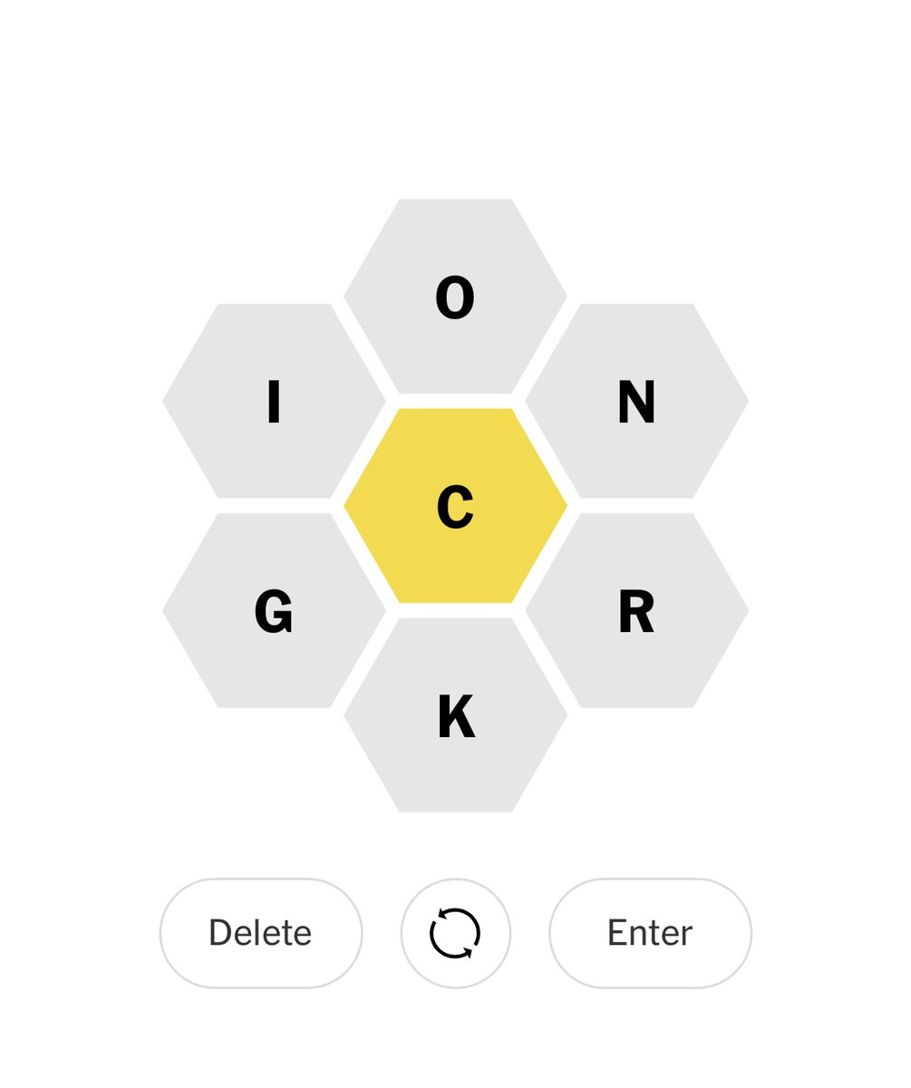 Zero comments on any potential missing pangrams in today’s #spellingbee 🐝