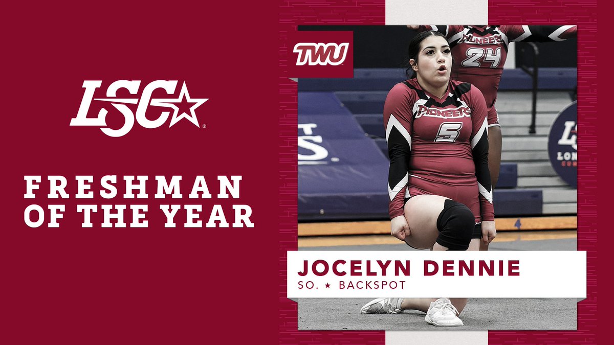 Jocelyn Dennie from Texas Woman's is the Lone Star Conference STUNT Freshman of the Year. 🤸‍♂️

🔗 bit.ly/3xSw8z6

#LSCstunt #STUNTtheSport