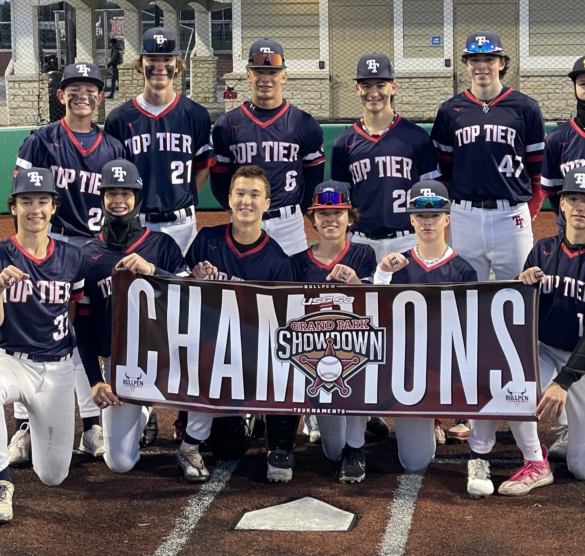 🏆 14U with an undefeated weekend at Grand Park! Congrats on another Championship! Winners! 🏆 @TopTierBaseball #RollTier