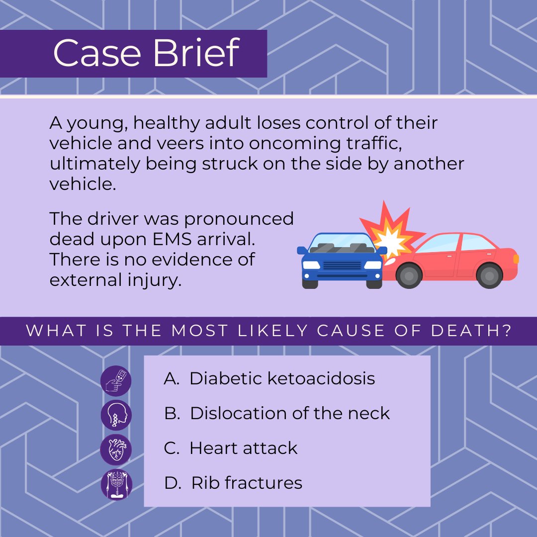 DeKalbCountyME's tweet photo. Med Student Monday! π
Here is a case brief from Sarah Kyle, our current PCOM medical student!
What would the manner of death be? π€
Answers will be posted on Friday!
#CaseBrief #WeAreME #MedicalStudentMonday #MedicalExaminer #PCOMGA https://t.co/jbGz3pWYxF