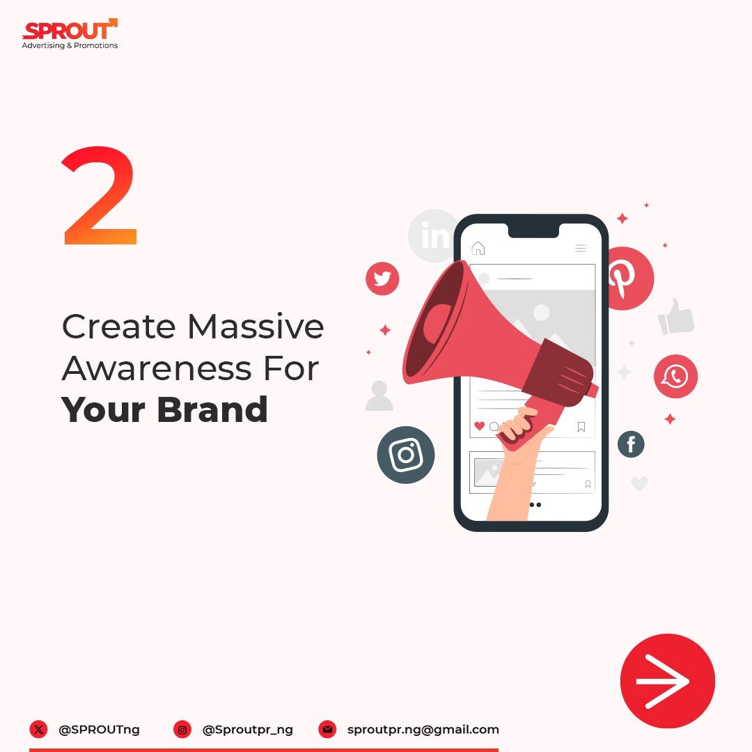 SPROUTng's tweet photo. Hello! Here are 5 ways that we can help your brand GROW!📈

you’re just a DM away. 

#Sprout #SproutPR #Teamsprout #Wearesprout #PR #Techstartup #weekend #Tech #Digitalmarketing  #Promotion https://t.co/ztjkBMPBsm