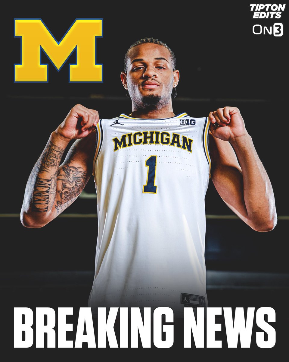 BREAKING: Ohio State transfer guard Roddy Gayle Jr. has committed to Michigan, he tells @On3sports. The 6-4 sophomore averaged 13.5 points, 4.6 rebounds, and 3.1 assists per game this season. on3.com/college/michig…