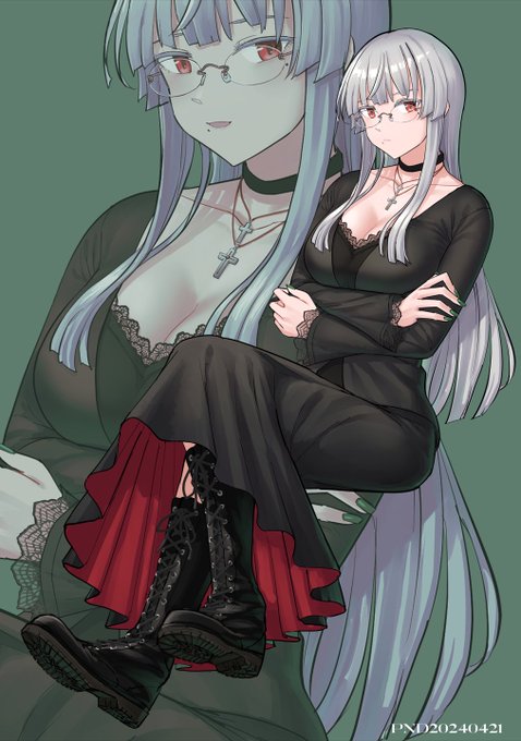 Skebで描いた依頼者様のOCのメイドさん(私服なのでメイドか怪しい)です
リクエストありがとうございました!
https://t.co/odLttVUjnE 