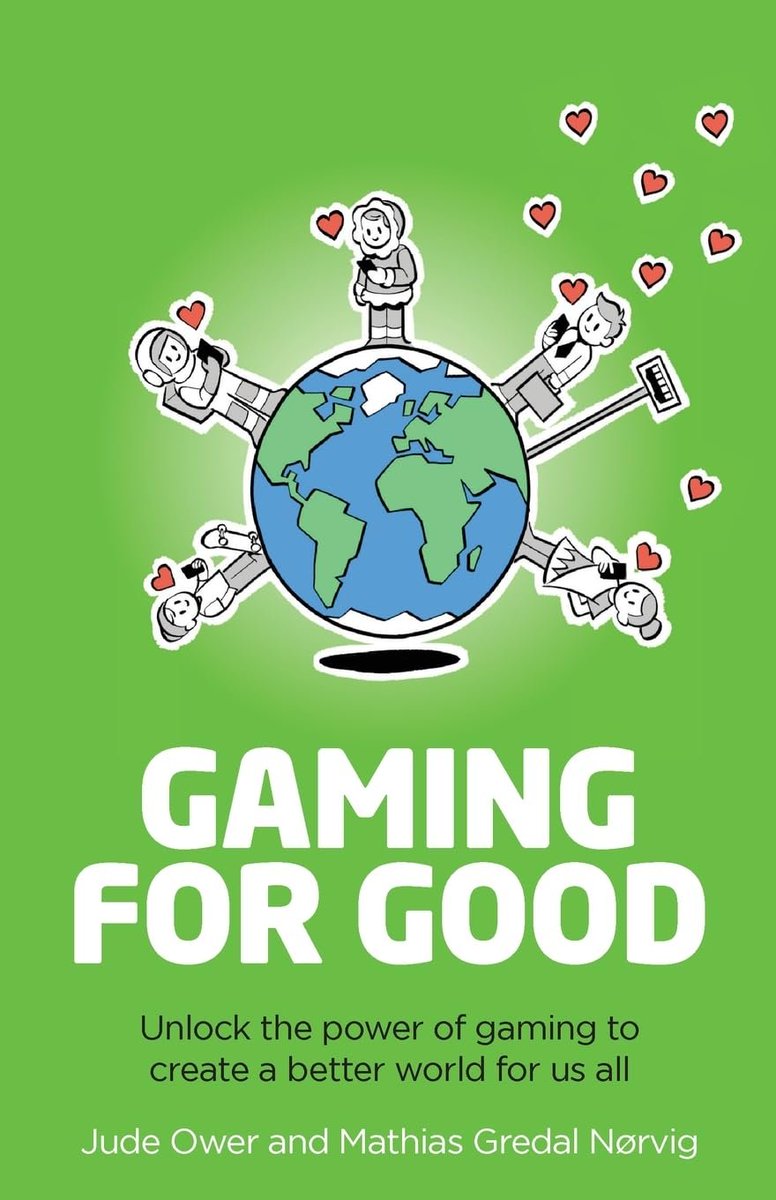 @afterclimate @Palgrave @SpringerNature @IGDAClimateSIG Another new entry to the #GameStudies 'must-read' pile:

'Gaming For Good: Unlocking the Power of Gaming To Create  Better World For All of Us'

Understand the industry and gaming culture and why it lends itself perfectly to tackling global challenges!

👉 thevideogamelibrary.org/book/gaming-fo…