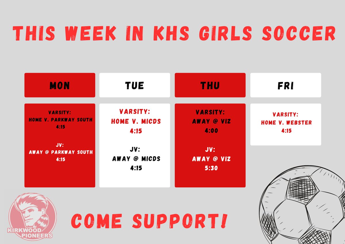 Kirkwood Girls Soccer tweet media