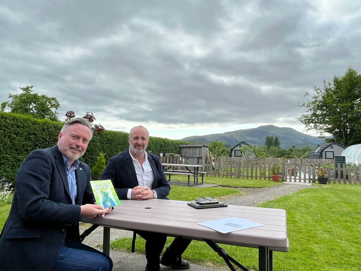 The biggest park of all is @lomondtrossachs 🌲 Under the stewardship of @LochLomondCEO, the park is investing in a better visitor experience, opening up more of Stirling's outdoors to local communities, residents and tourists alike. lochlomond-trossachs.org