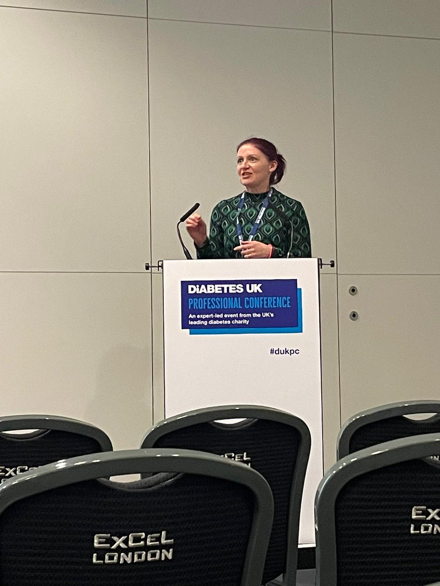 At the @DiabetesUK Professional Conference last week, Diabetes Dietitian Helen also shared some of the findings from the 'T2DM in children and young people in Bradford: Identifying our population and understanding their needs' pilot study that has recently taken place in Bradford