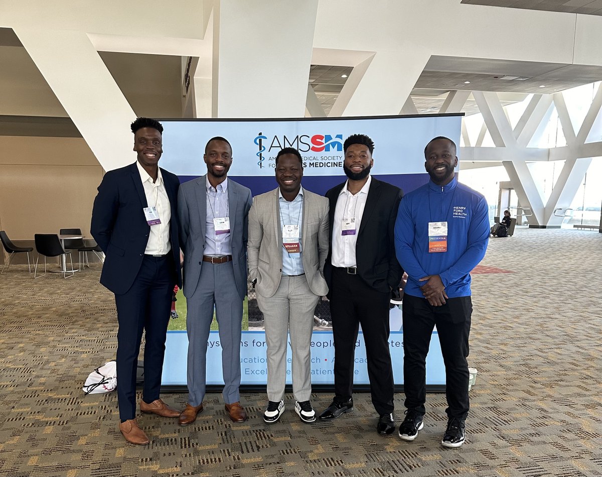 I_Udoeyop's tweet image. Had an incredible experience attending the American Medical Society for Sports Medicine @TheAMSSM Annual Meeting in Baltimore. I was fortunate to meet many leaders in the sports medicine field and surround myself with greatness. #AMSSM2024 #SportsMedicine #AMSSM.