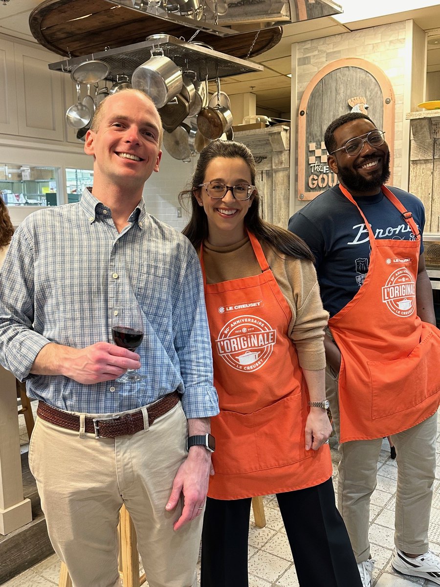 BalchBingham's tweet photo. Our Jackson office hosted an associate event to further facilitate team bonding and camaraderie. This year, our attorneys put their cooking skills to the test as they learned how to perfect a four course meal with The Everyday Gourmet. #TeamBalch #LifeAtBalch https://t.co/fyUkdqkbMv