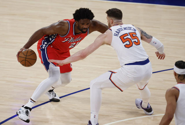HOUR 4 PODCAST WITH @HDumpty39 & @RothenbergESPN: Is Game 2 tonight more important for the Knicks or the Sixers? Plus, some beef between Rick, Dave, & @TyDButler! LISTEN: cms.megaphone.fm/channel/ESP488…