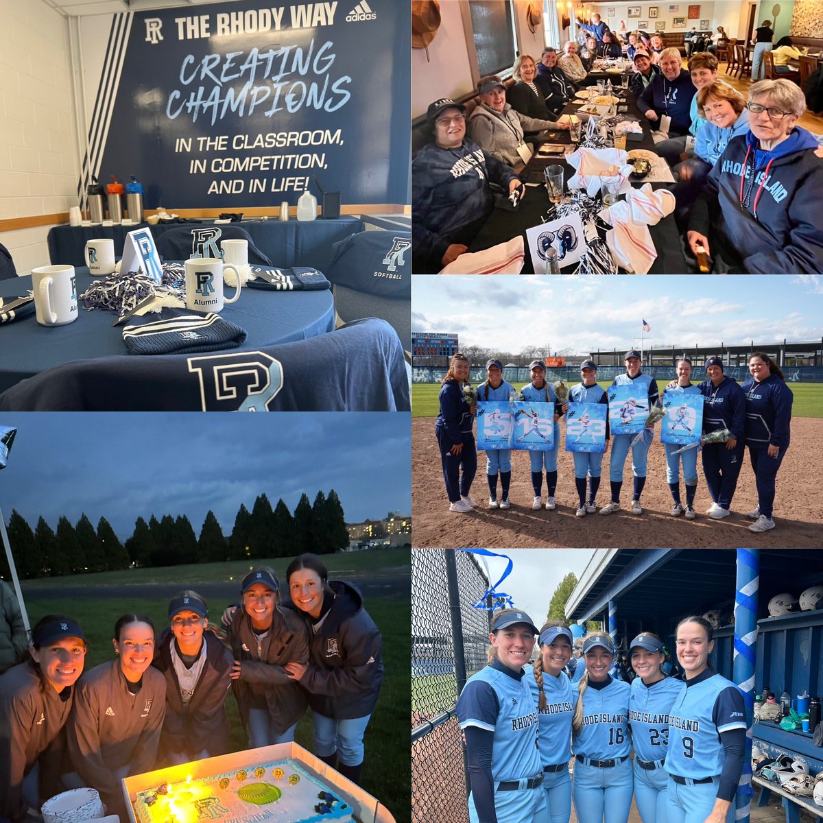What a great week going 4️⃣➖1️⃣ and also celebrating our great Seniors and Alumni this weekend! Thank you to all that came back to celebrate 🎉🐏💙👩‍🎓