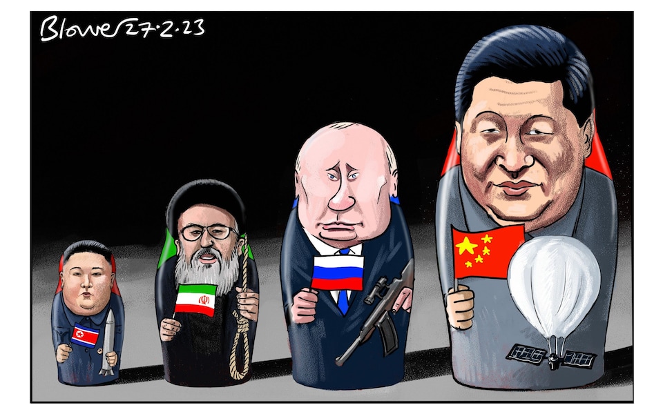 Which regime will fall first? 
1. China (CCP) 
2. Russia (Putin)
3. Iran (Islamic Republic)
4. North Korea (Kim Jong-un)