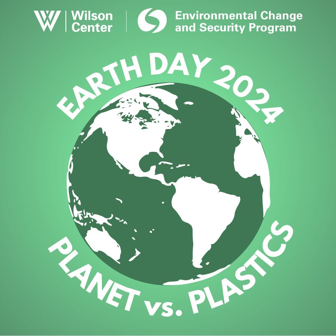 🌎 Happy #EarthDay from ECSP! This year's theme, #PlanetvsPlastics, emphasizes the threats plastic pollution poses to human and environmental health. Check out a recent #NSB from @wilsonCEF bit.ly/3Uoc54p and RSVP for the May 1st event bit.ly/3xuYNtY