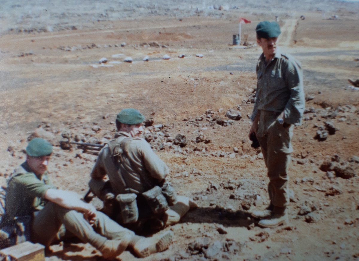 Falklands Diary '82 - Training programmes ashore on Ascension in hot and arid conditions. A total contrast to what we'll encounter on the Falkland Islands, (if we go). Infantry in SA, 1899 during the Boer War. One Great Grandfather fought at Graspan in very high temperatures.