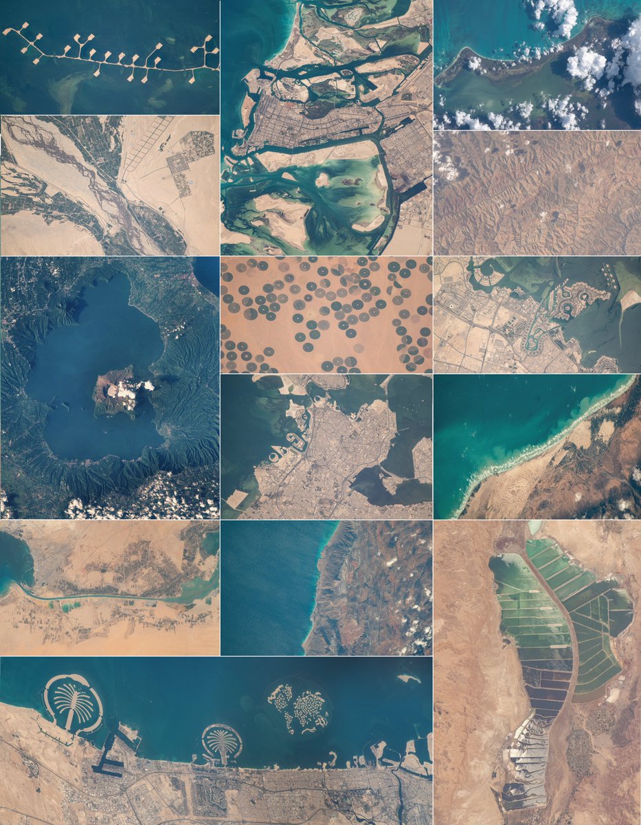 In space, securing clean air, water, and food while dealing with microgravity requires advanced technologies and training. On Earth, we get them thanks to our environment and resources. This #EarthDay, I would like to share with you some photos I took of our beautiful planet. 🌍