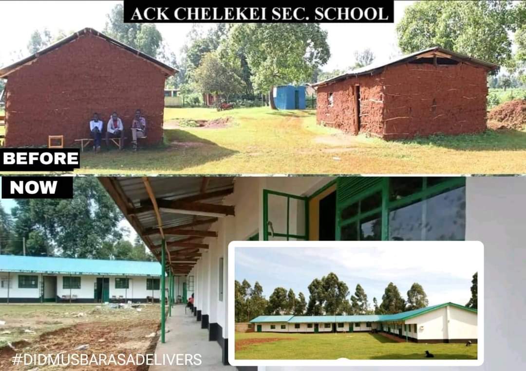 This is ACK Chelekei secondary school transformation! Hapa kazi tu. #didmusbarasagov27