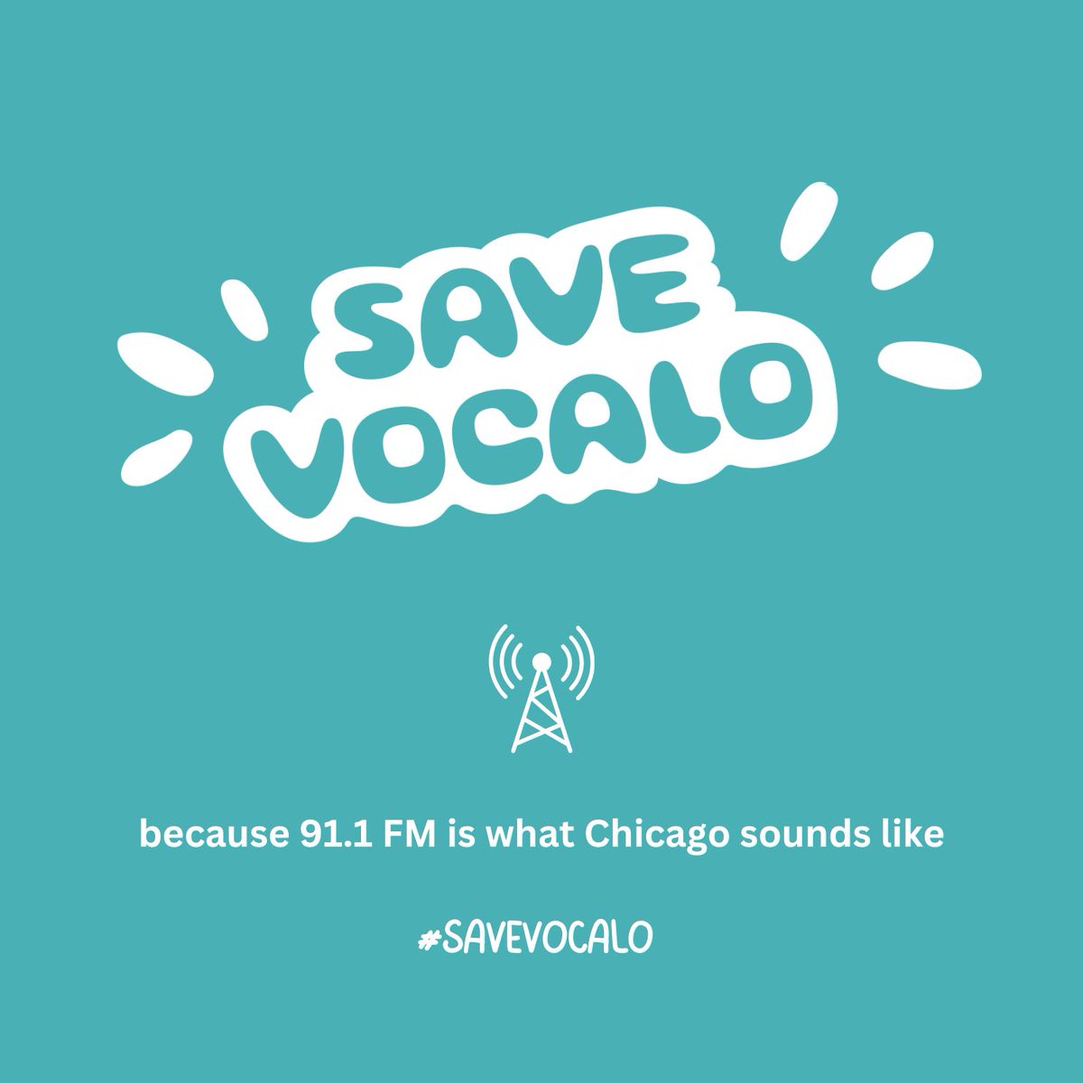 Over the weekend a lifelong Chicagoan asked me **in tears** why @Vocalo is being shut down. To her, she said, Vocalo IS #Chicago.

That's why I'm asking you to sign our letter to management today demanding these cuts be reversed: actionnetwork.org/forms/savewbez…

#SaveVocalo #SaveWBEZ