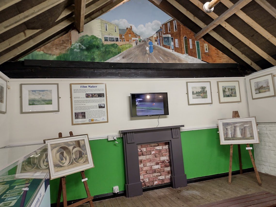 @MuseumBroads is open for visitors once again and features a fantastic exhibition of work by Philippa Miller, including a video installation of #archivefilm by the much-loved 'Broadland Artist'. Read more about 'Pip' Miller at buff.ly/3MIeweE