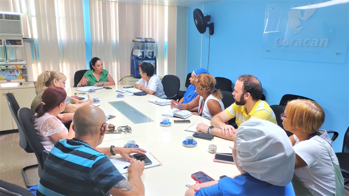 ℹ️Inicia hoy en la @Coracan_SA la primera Auditoría de mantenimiento del Sistema Integrado de Gestión ✅(Calidad e Inocuidad) practicada por el Órgano de Certificación de la República de Cuba. @CubaOnn 🇨🇺