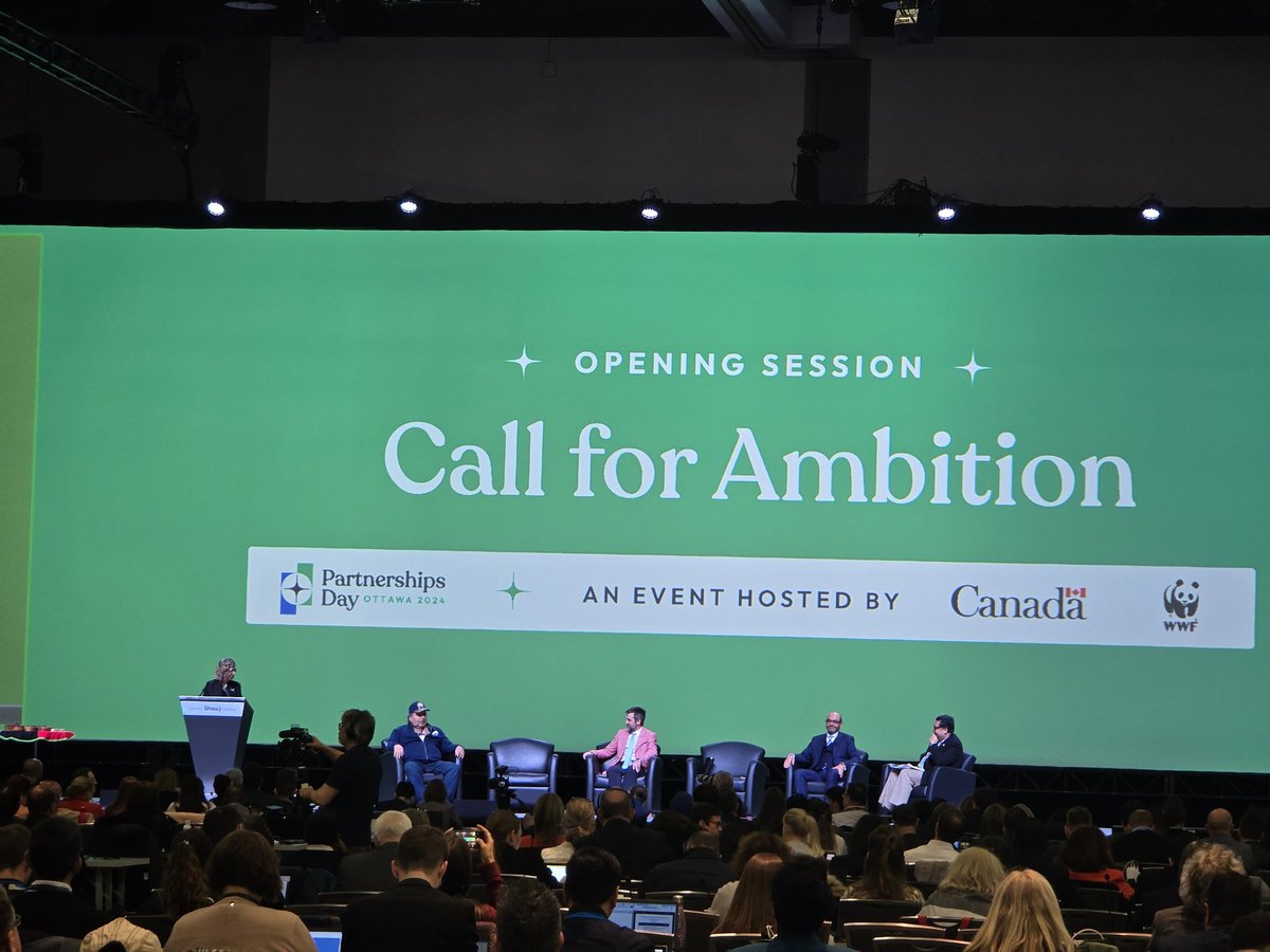 WfacCmr's tweet photo. On the margins of the INC4 in Ottawa, the world gathers in commemoration of Earth Day to Call for Ambitions at the opening session of Partnership Day; hosted by the Government of Canada and WWF.

#INC4 #EndPlasticPollution #ClimateAction #ClimateCrisis https://t.co/CqfA1b2hf1
