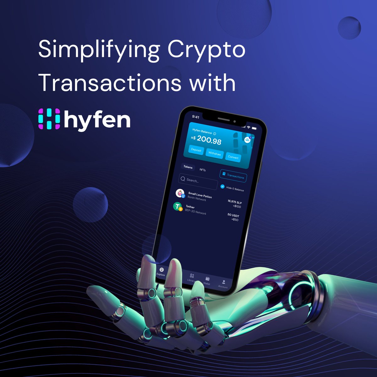 💰 Simplify your crypto transactions with ease! Discover how Hyfen.gg is revolutionizing the game. Read more: medium.com/@hyfen_gg/simp…