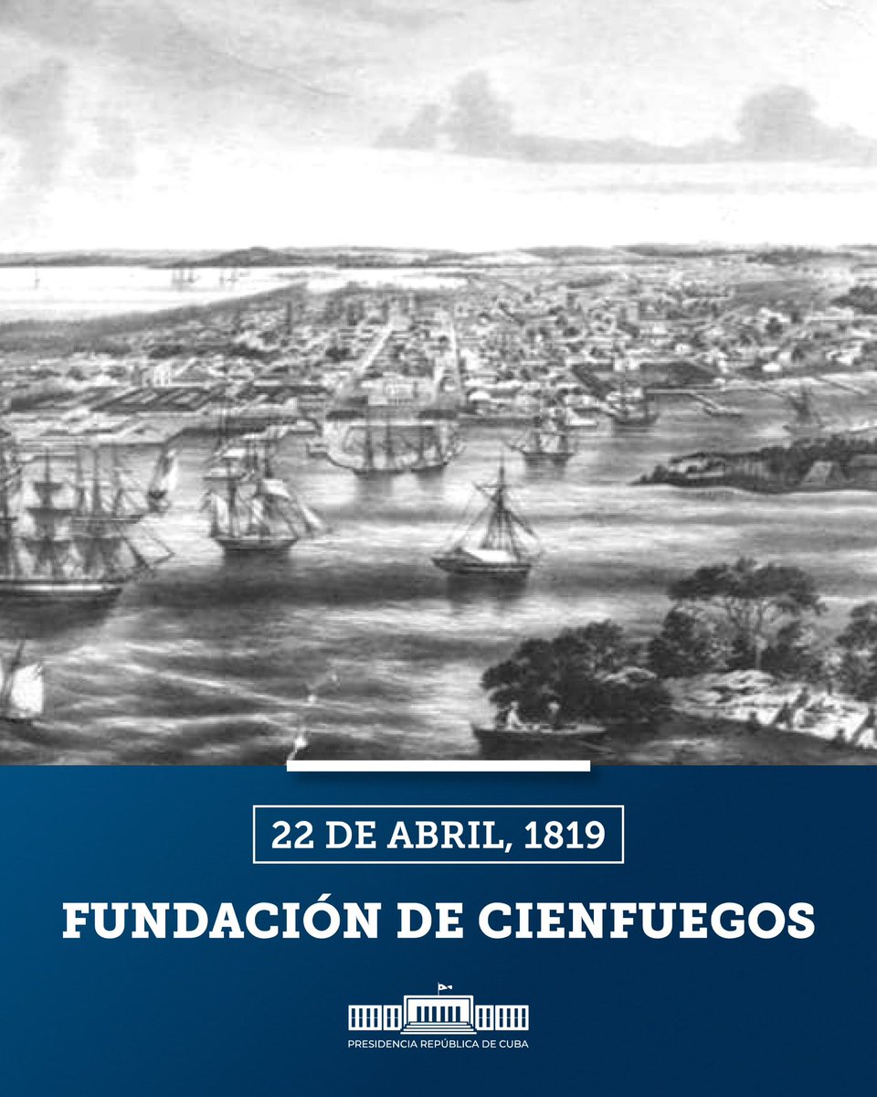 ¡Muchas felicidades a los cienfuegueros en el 205 aniversario de su hermosísima ciudad! #CienfuegosXMásVictorias 🇨🇺