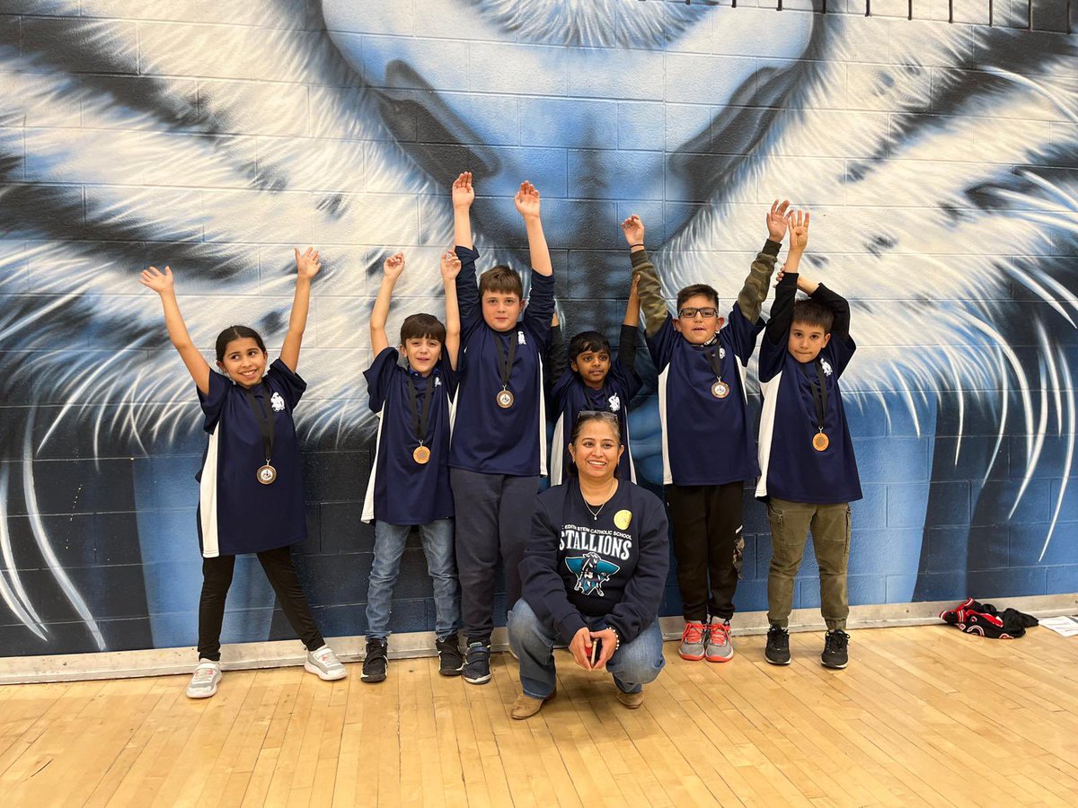 SteinDPCDSB's tweet photo. Congratulations to the primary chess team for placing 4th at the Board tournament! https://t.co/sBtmfwNJt5