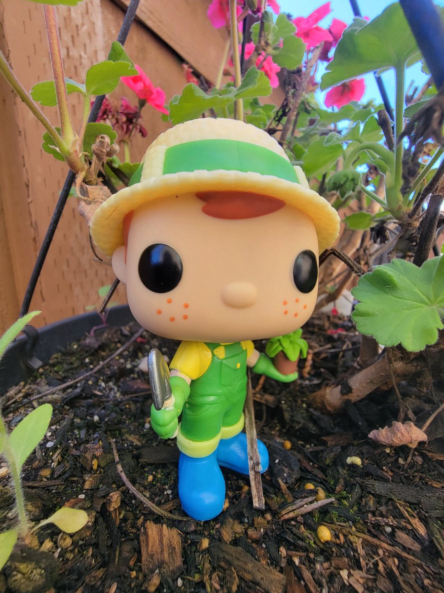 Happy Earth Day #EarthDay Farmer Freddy chillin' in the garden.  #Funko #FreddyFunko #FunkoFunatic #TheBoard #MyFunkoStory #FunaticOfTheWeek #FOTW #FFH @OriginalFunko