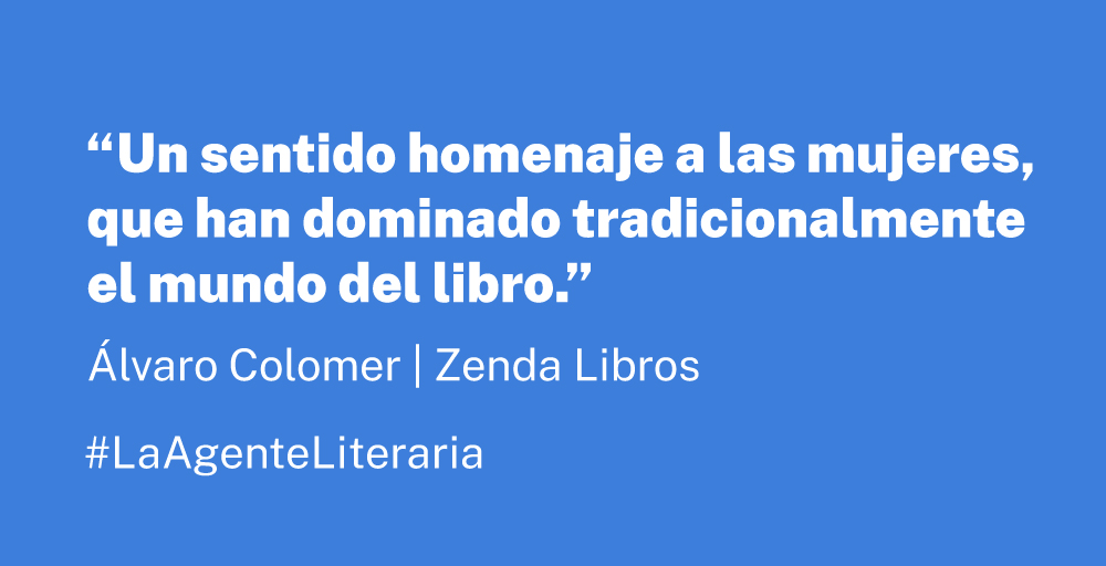 Això ha dit Álvaro Colomer de #LaAgenteLiteraria📚 al blog de @zendalibros.

🎟️ Últimes entrades disponibles: teatreakademia.cat/espectacle/la-…